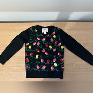 Christmas Lights sweater 4T